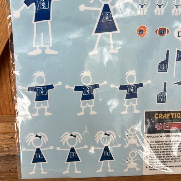 Duke Blue Devils Vinyl Family Decals - Picture 5 of 6